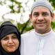 two women and two men standing side by side