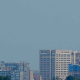 new york city skyline with the statue of liberty